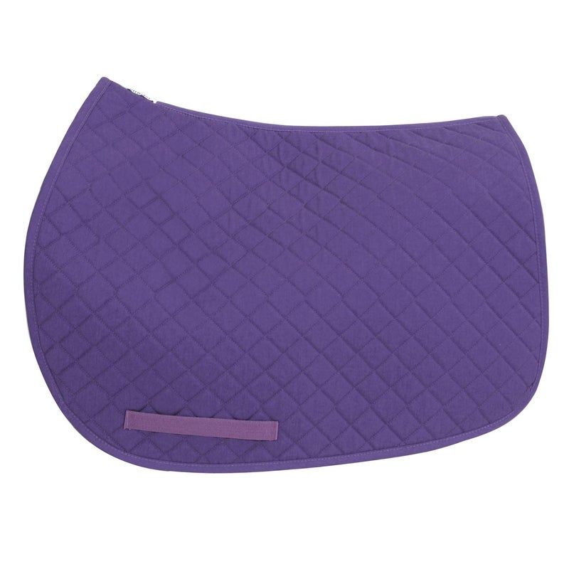 TuffRider Basic All Purpose Saddle Pad Purple - Image 1